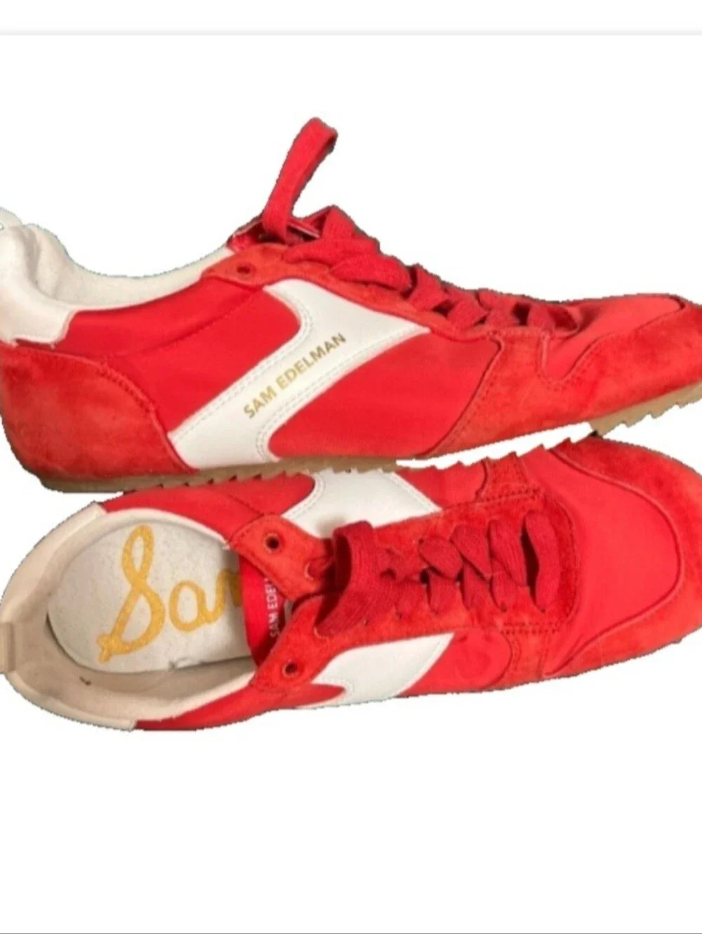 Sam Edelman Zaria Sneakers Size 8 – Fits Like 8.5 read details Brand: